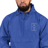 Elephant Care Unchained (White Logo) Embroidered Champion Packable Jacket