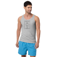 Elephant Care Unchained (Black Logo) Men's Tank Top