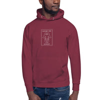 Elephant Care Unchained (White Logo) Unisex Hoodie