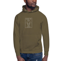 Elephant Care Unchained (White Logo) Unisex Hoodie