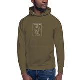 Elephant Care Unchained (White Logo) Unisex Hoodie