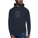 Elephant Care Unchained (White Logo) Unisex Hoodie