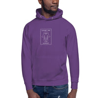 Elephant Care Unchained (White Logo) Unisex Hoodie