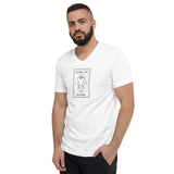 Unisex Short Sleeve V-Neck T-Shirt